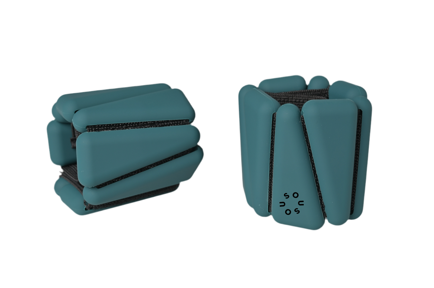 SouSou adjustable fitness weights for ankles and wrists in a set (2 x 0.5 kg) - berry