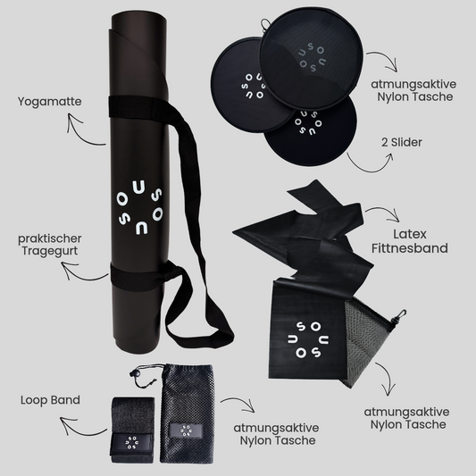 All Black Premium Set