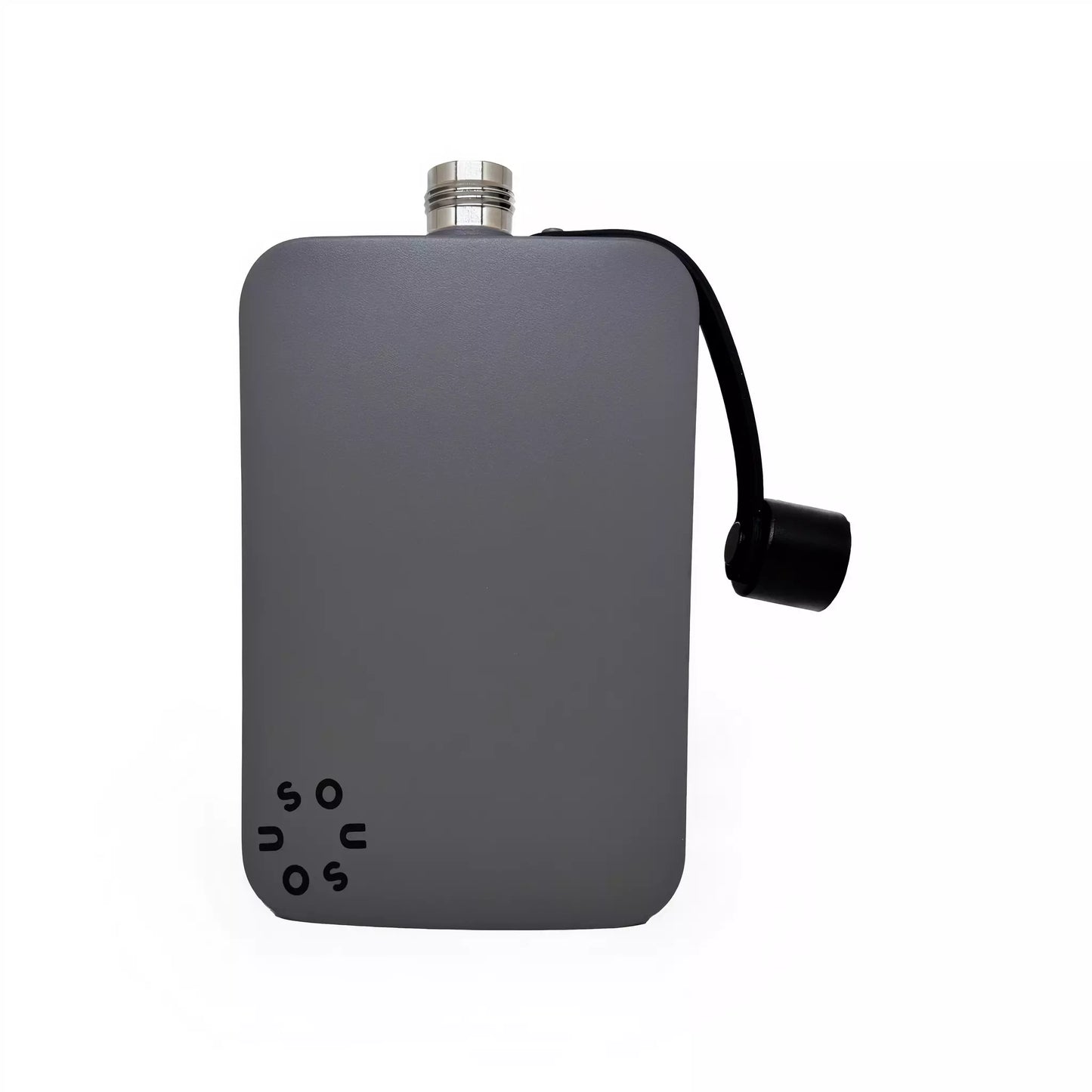 Edelstahl Trinkflasche, grey