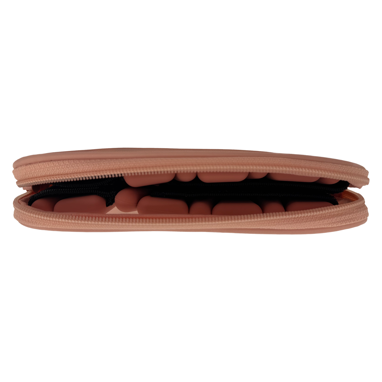 Flache Edelstahl Trinkflasche (480 ml) & Fitness Gewichte für Fuß- und Handgelenke im Set (2 x 0,5kg) blush