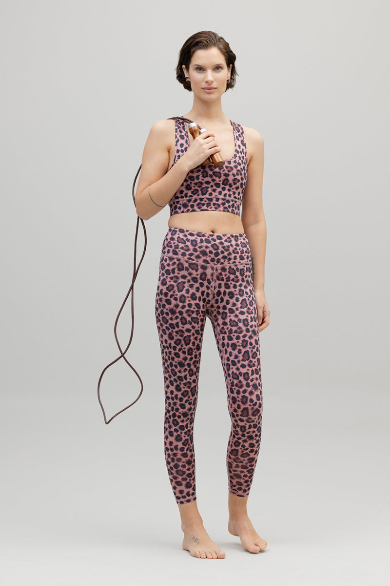 Leggings Cropped Leo Rose