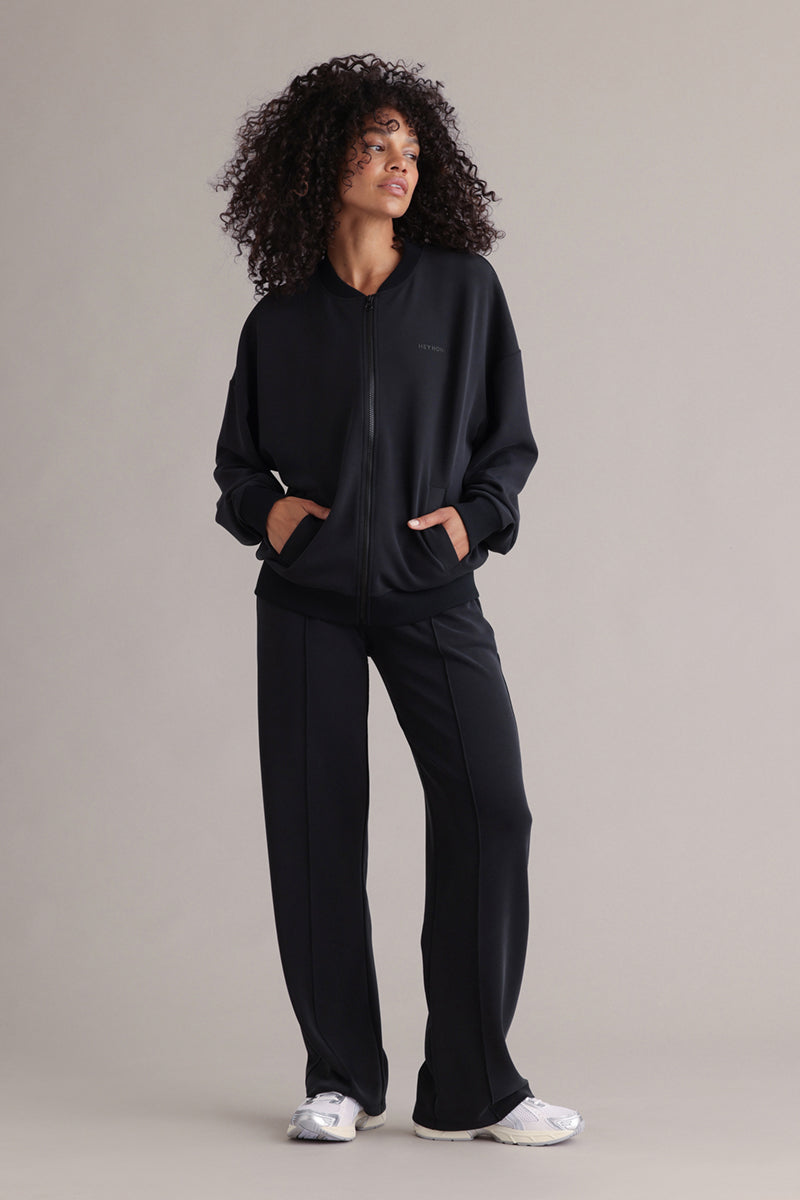 Lux Bomber Jacket Black