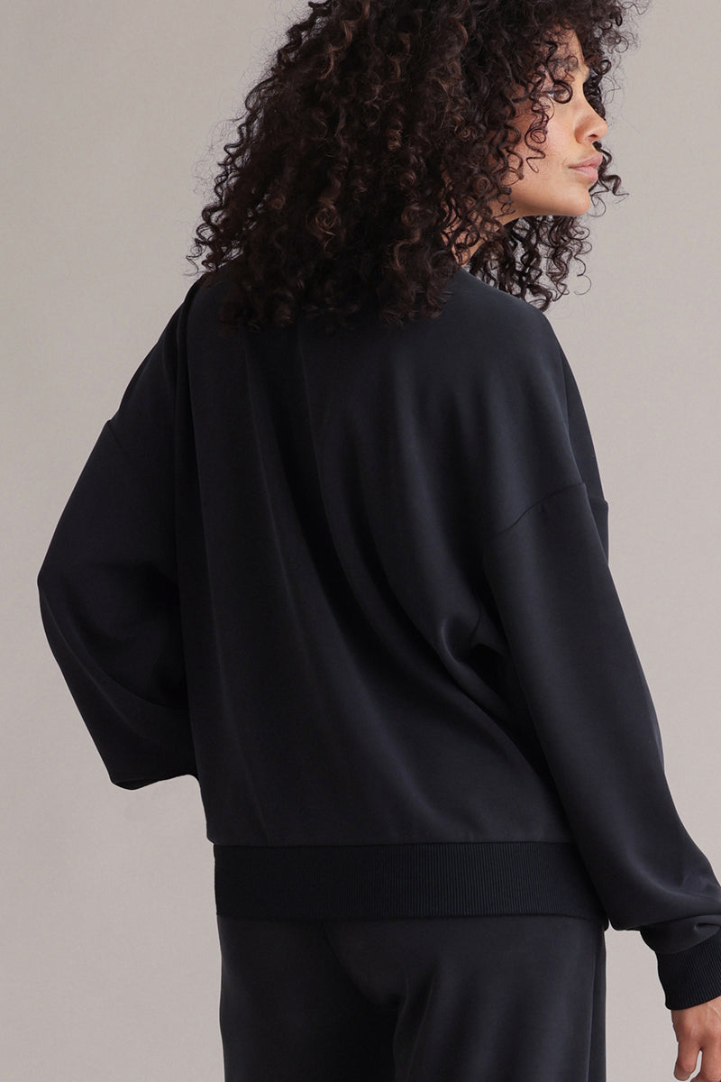 Lux Bomber Jacket Black
