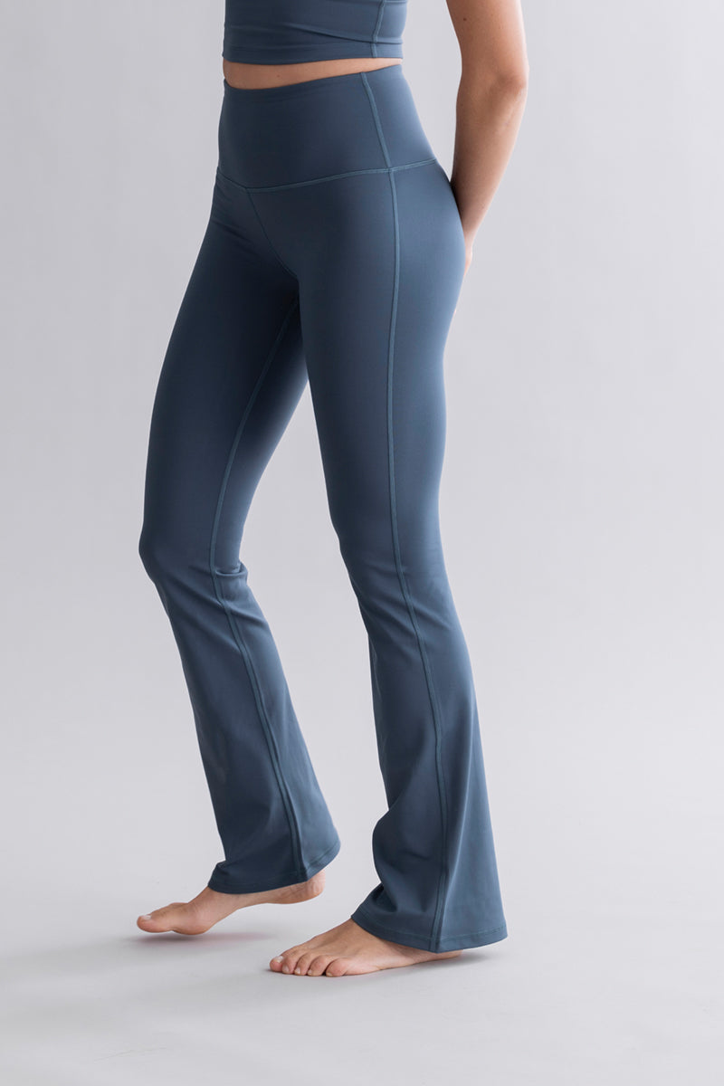 Leggings Flared Cotton Touch Teal
