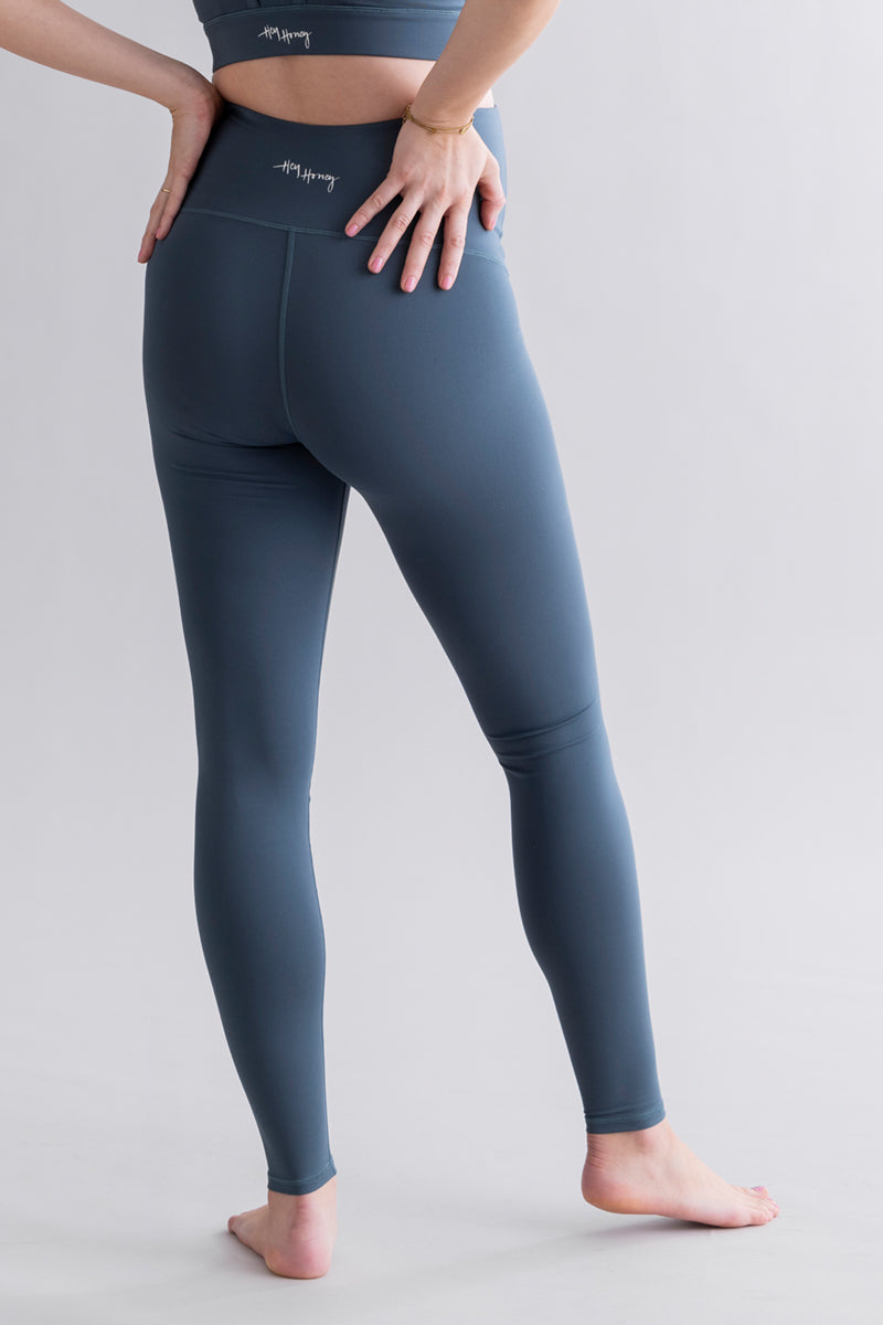 Maternity Leggings Cotton Touch Teal