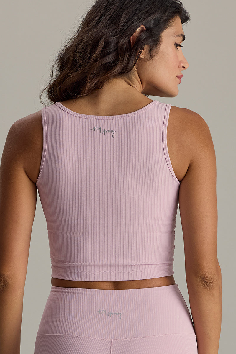 Leggings Ribbed Dawn Pink