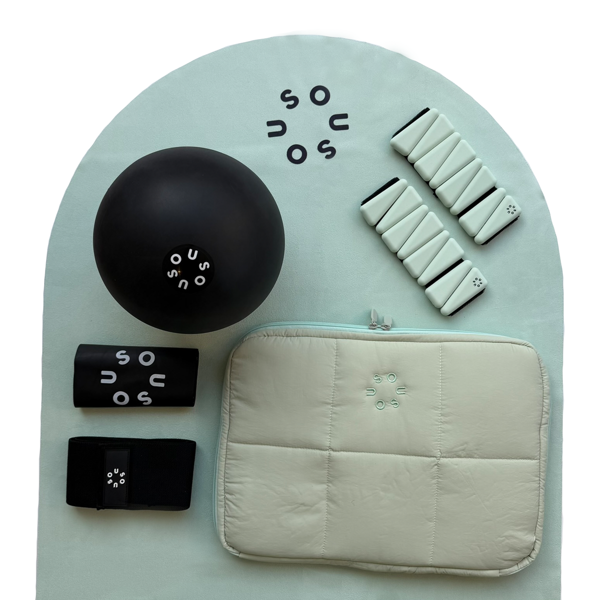 Reiseyogamatte in mint