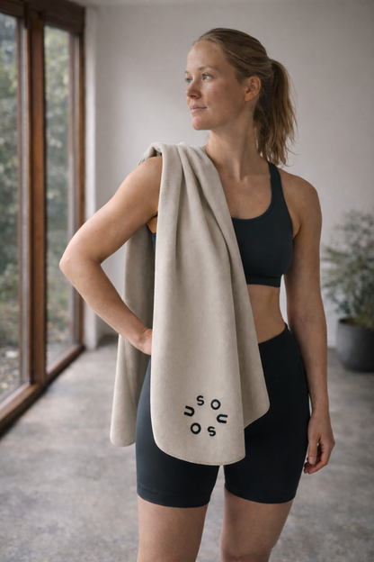 Reiseyogamatte in sand